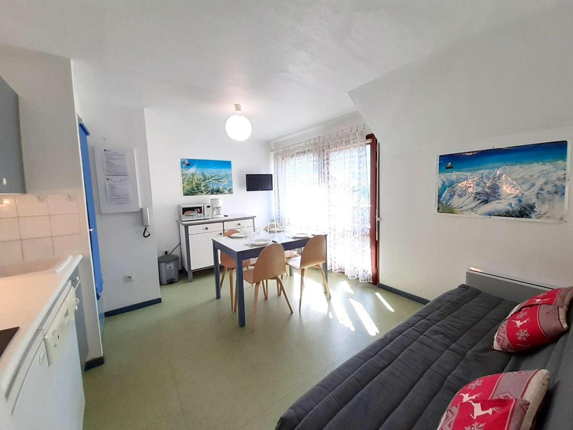 Studio Cosy 4 Pers Avec Balcon, Parking Et Salle De Musculation A St Lary Soulan - Fr-1-457-270 Сен-Лари-Сулан Екстериор снимка